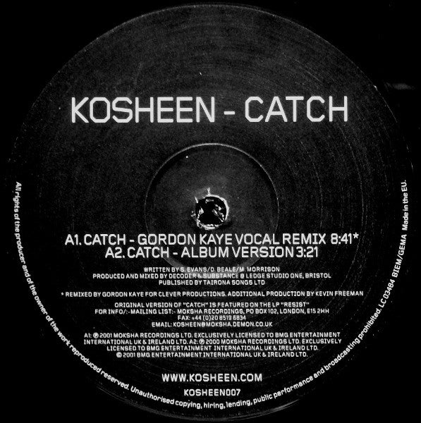 Kosheen : Catch (12")