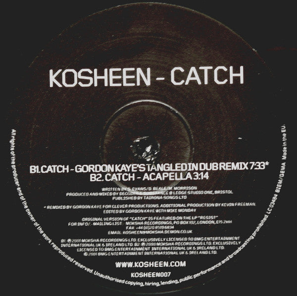 Kosheen : Catch (12")