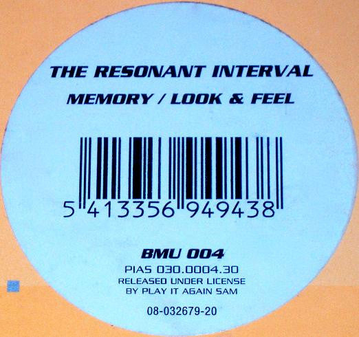 The Resonant Interval : The Resonant Interval (12")