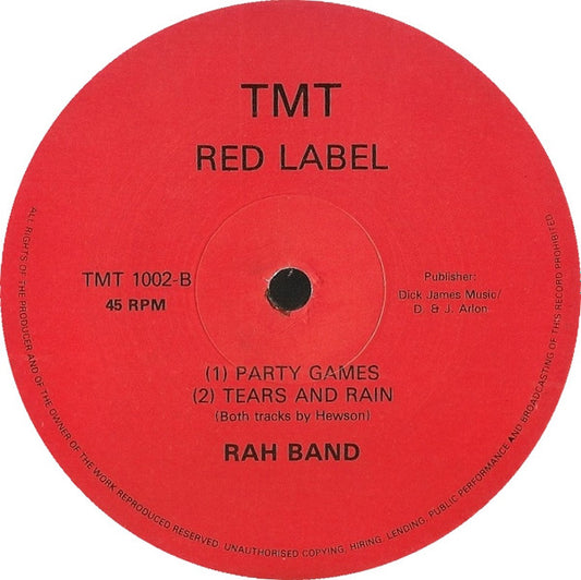 RAH Band : Hungry For Your Jungle Love (12")