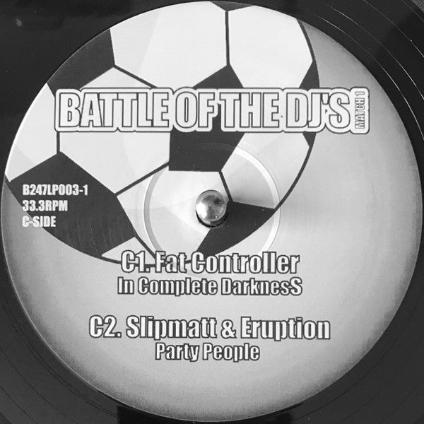 Slipmatt Vs Vibes* : Battle Of The DJ's Match 1 (2x12")