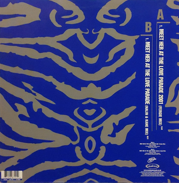Da Hool : Meet Her At The Love Parade 2001 (12")