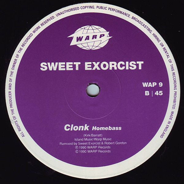 Sweet Exorcist : Clonk (12")