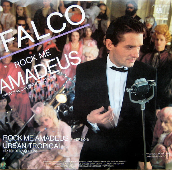 Falco : Rock Me Amadeus (Special Salieri Club Mix) (12")