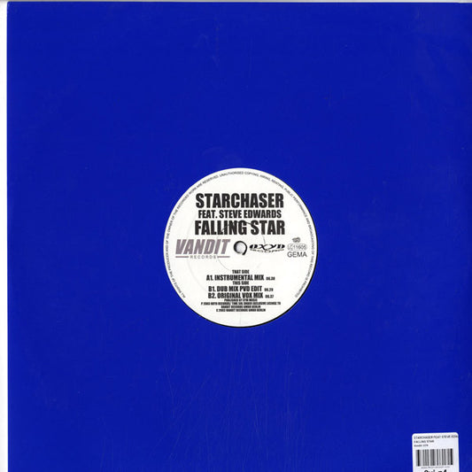 Starchaser Feat. Steve Edwards : Falling Star (12")