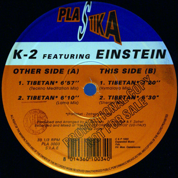 K-2 Featuring Einstein* : Tibetan (12")