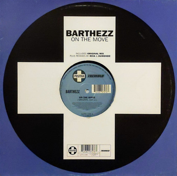 Barthezz : On The Move (12", Single)