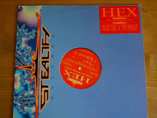 Hex (8) Featuring Ricky The Dragon And Eddy J : The Message (12")