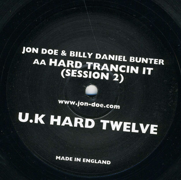 Billy Daniel Bunter & Jon Doe : U.K Hard Twelve (12")