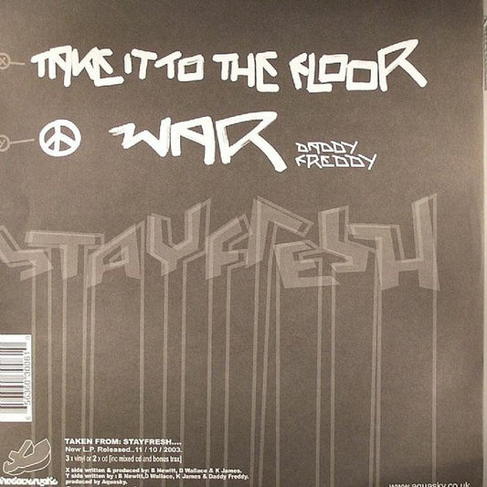 Aquasky vs. Masterblaster : Take It To The Floor / War (12")