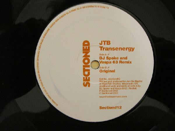 Jon The Baptist : Transenergy (12")