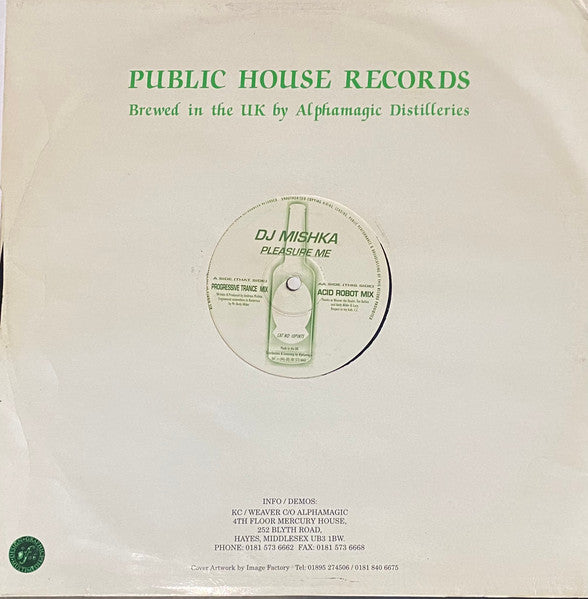 DJ Mishka : Pleasure Me (12", Col)