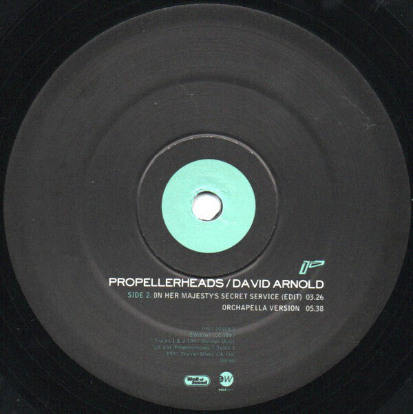 Propellerheads / David Arnold : On Her Majesty's Secret Service (12", Single)