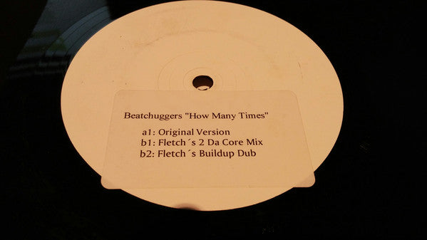 Beatchuggers Feat. Eric Clapton : How Many Times (12", Promo, W/Lbl)