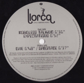 Llorca : Little Computer People (12")