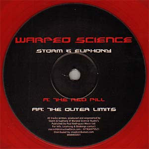 Storm & Euphony : The Red Pill / The Outer Limits (12", Red)
