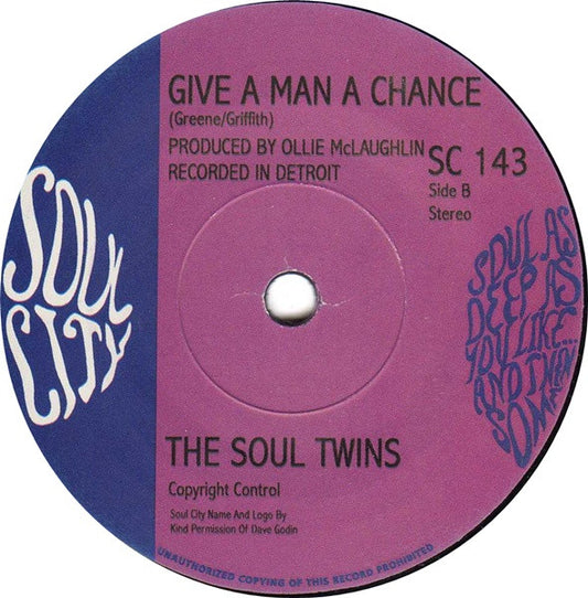 The Soul Twins : Quick Change Artist (7", Single, RE)