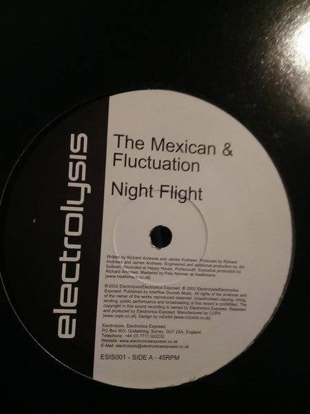 The Mexican & Fluctuation : Night Flight (12")