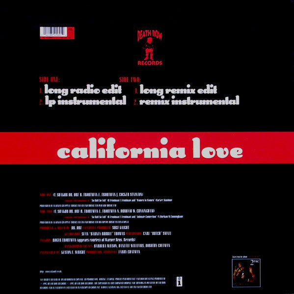 2Pac : California Love (12")