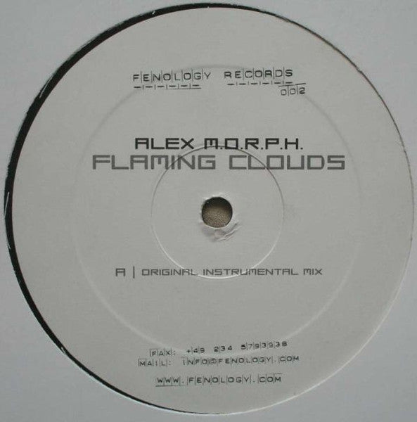 Alex M.O.R.P.H. : Flaming Clouds (12")