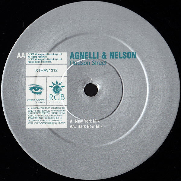 Agnelli & Nelson : Hudson Street (12")
