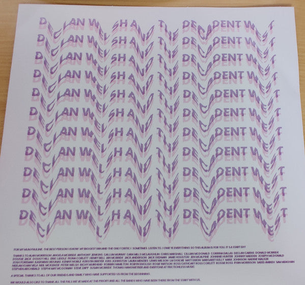 Declan Welsh And The Decadent West : Cheaply Bought Expensively Sold (LP, Album, RE, Tra)