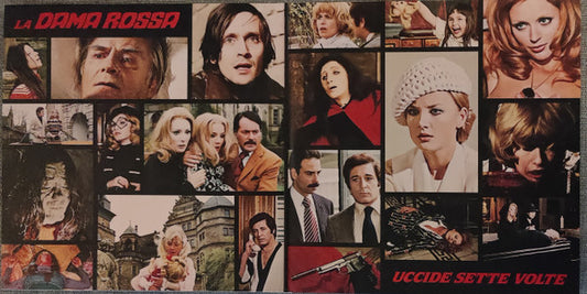 Bruno Nicolai : La Dama Rossa Uccide 7 Volte (Colonna Sonora Originale) (2xLP, Album, RSD, Ltd, RE, RM, S/Edition, Red)