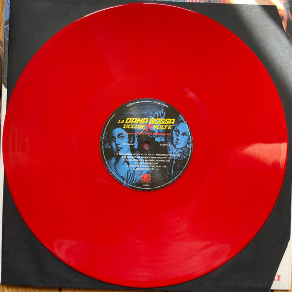 Bruno Nicolai : La Dama Rossa Uccide 7 Volte (Colonna Sonora Originale) (2xLP, Album, RSD, Ltd, RE, RM, S/Edition, Red)