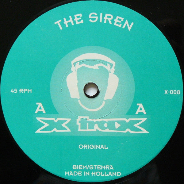 Vinny Vincent & Harry Hash : The Siren (12")