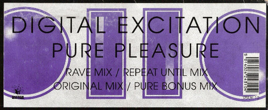 Digital Excitation : Pure Pleasure (12")