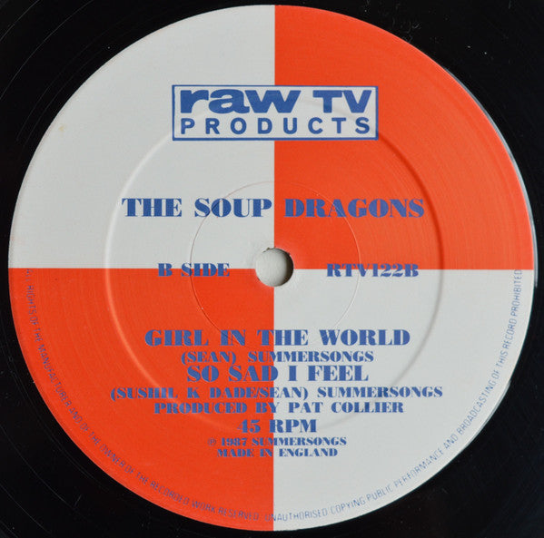 The Soup Dragons : Head Gone Astray (12", Single)