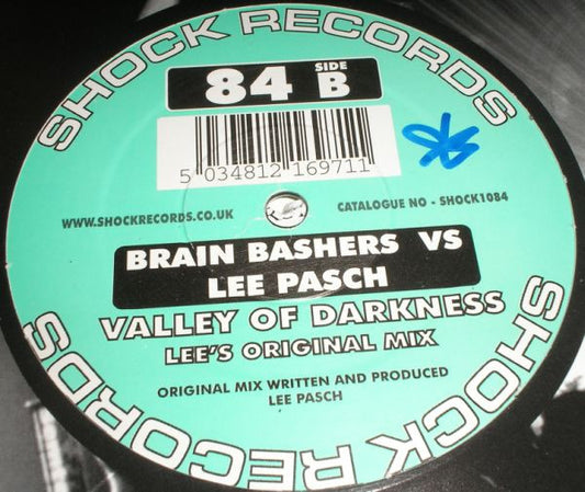 Brain Bashers vs. Lee Pasch : Valley Of Darkness (12")