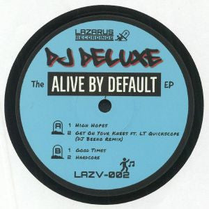 DJ Deluxe (2) : The Alive By Default EP (12", EP)