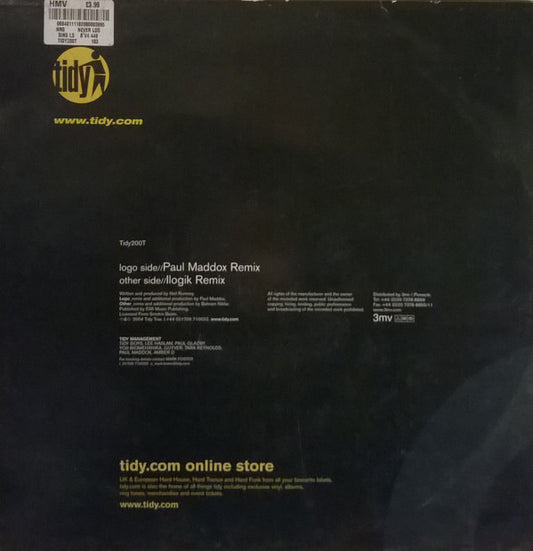 NRG* : Never Lost His Hardcore (12", Dis)