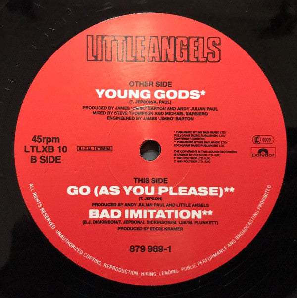 Little Angels : Young Gods (12", Single, Ltd, Num, Box)