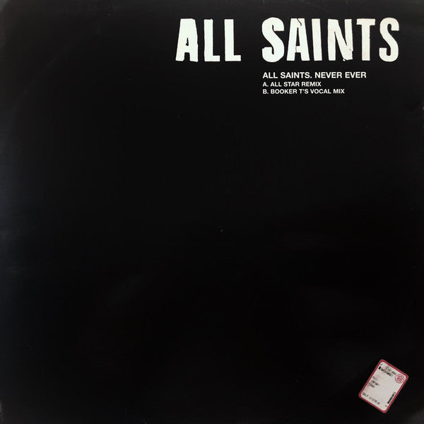 All Saints : Never Ever (12", Single)
