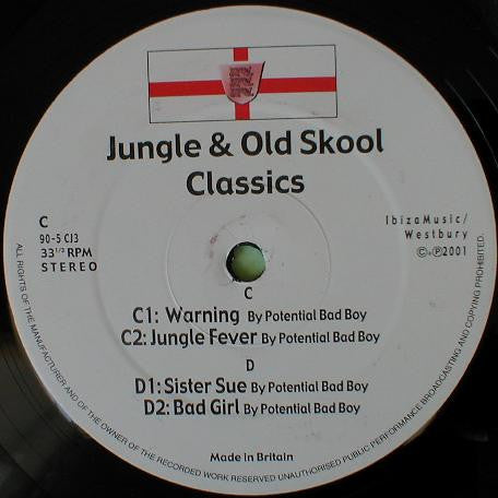 Various : 90-95 Classic Jungle & Old Skool E.P. Vol. 3 (2x12", EP, Comp, Ltd)