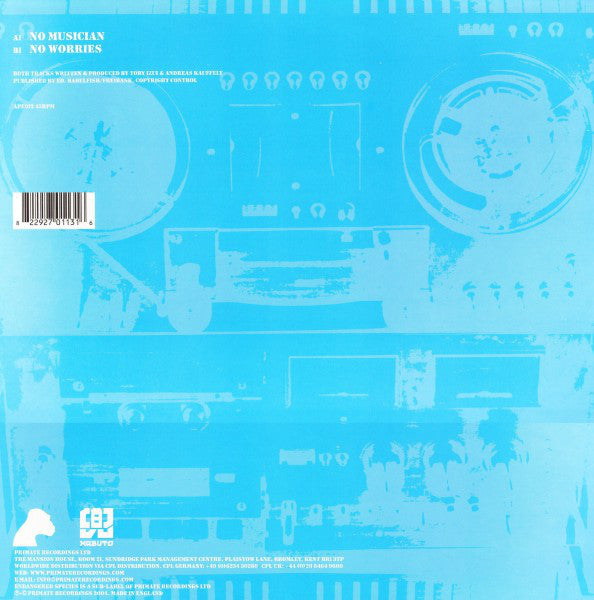 Kabuto : No Musician EP (12", EP)