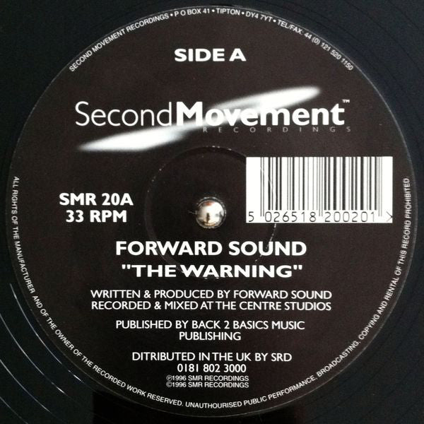 Forward Sound : The Warning / Look Out (12")