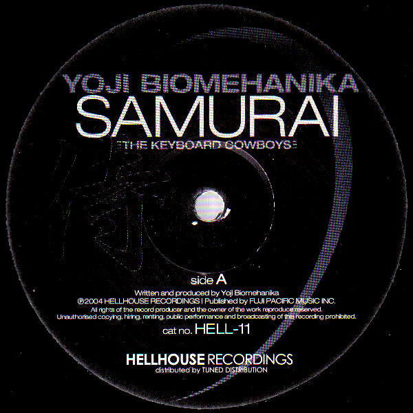 Yoji Biomehanika : Samurai (The Keyboard Cowboys) (12")