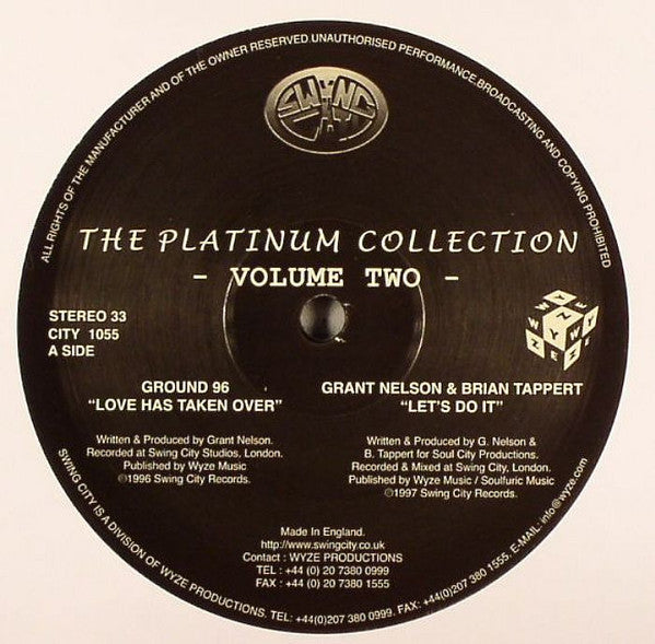 Various : The Platinum Collection Volume Two (12")