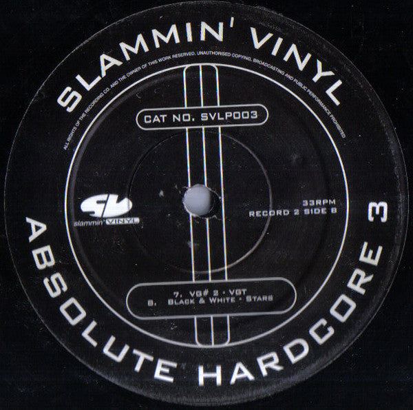 Various : Absolute Hardcore 3 (3xLP, Comp, Ltd)