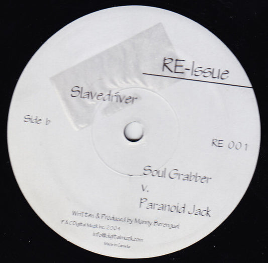 Soul Grabber V Paranoid Jack : Soul Grabber V Paranoid Jack (12")
