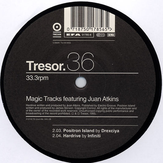 Various : Magic Tracks Featuring Juan Atkins (12", Comp)