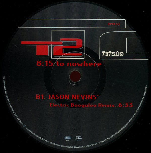 T2 : 8:15 To Nowhere (2x12")