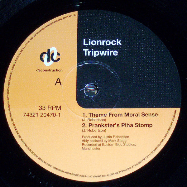 Lionrock : Tripwire (12", Single)