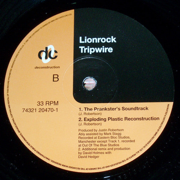 Lionrock : Tripwire (12", Single)