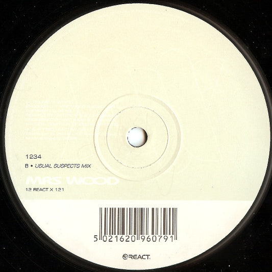 Mrs. Wood : 1-2-3-4 (Remixes) (12")