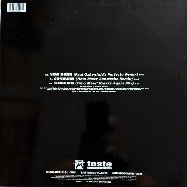 Muse : New Born (Paul Oakenfold's Perfecto Remix) (12")