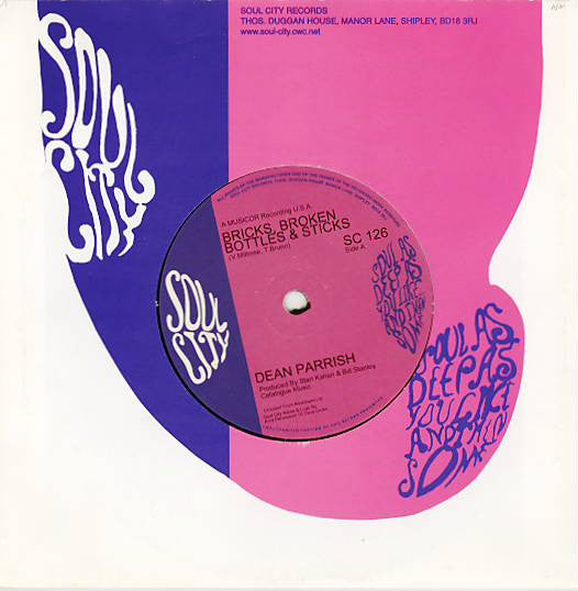 Dean Parrish / Johnny Maestro : Bricks, Broken Bottles & Sticks / I'm Stepping Out Of The Picture (7")
